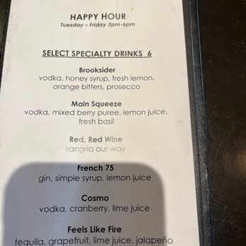 Ol'Vine Fresh Grill - Vine HH drink menu 3-6 Tuesdays through Friday - Bars Near Me - Tulsa, Oklahoma Ol'Vine Fresh Grill - Vine HH drink menu 3-6 Tuesdays through Friday - Bars Near Me - Tulsa, Oklahoma