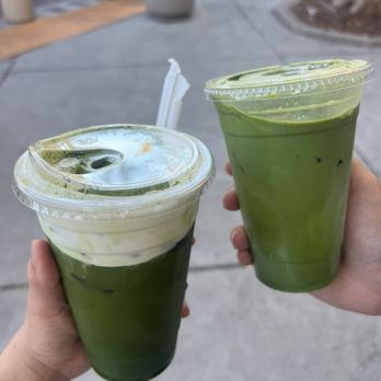 Izumi Matcha - Cheese mouse matcha & honey matcha latte - Bubble Tea Near Me - Cupertino, California Izumi Matcha - Cheese mouse matcha & honey matcha latte - Bubble Tea Near Me - Cupertino, California