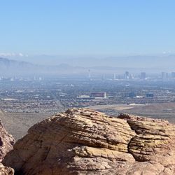 Calico Tanks Trail - Unfortunately pretty smoggy in the valley but still great views