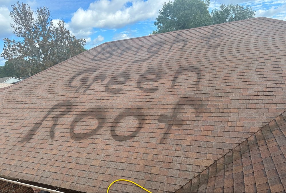 Slide of Bright Green Roof