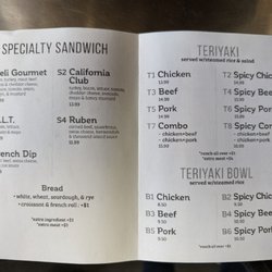 Little Deli Mart - Menu