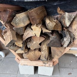 Sweet smelling firewood