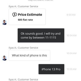 Iphone Repair Pro - Initial quote, timestamps, timeline - Mobile Phone Repair Near Me - Walnut Creek, California