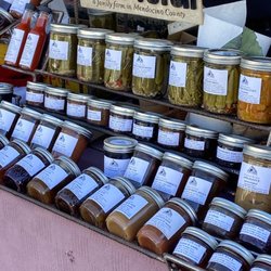 Petit Teton Farm - Pickled and Jam items at the San Francisco Farmers Market