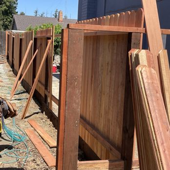 Classic Fence Co. - Fence framing is up! - Fences & Gates Near Me - Rancho Cordova, California Classic Fence Co. - Fence framing is up! - Fences & Gates Near Me - Rancho Cordova, California