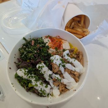 Shawarma Guys - Waygu beef and chicken bowl - Halal Near Me - San Diego, California Shawarma Guys - Waygu beef and chicken bowl - Halal Near Me - San Diego, California