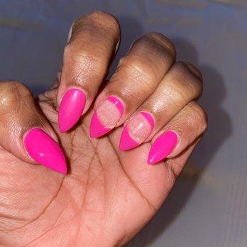 QQ Nails & Spa - Hot Pink Nail Design - Nail Salons Near Me - Baltimore, Maryland QQ Nails & Spa - Hot Pink Nail Design - Nail Salons Near Me - Baltimore, Maryland