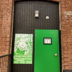 Untapped Games - Look for the bright green door!