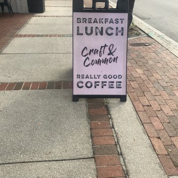 Craft & Common - Craft and common street sign - Coffee & Tea Near Me - Orlando, Florida
