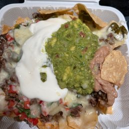 La Azteca Nachos with Meat