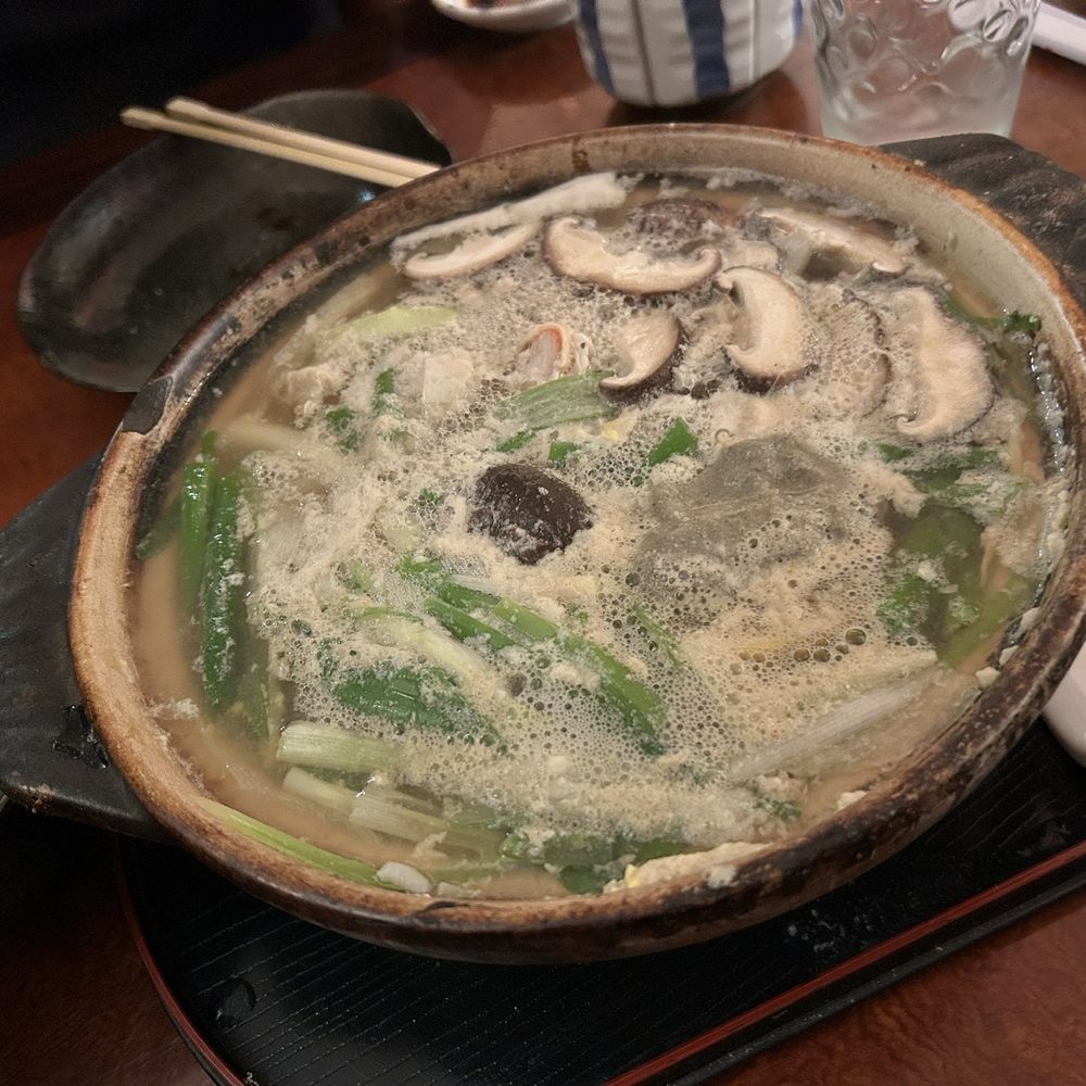 Crab ojiya (congee)