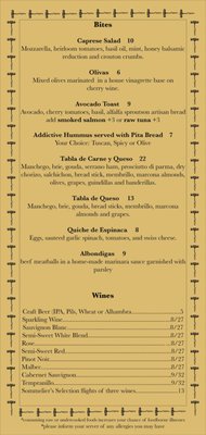 Menu photo 5 Addictive Wine and Tapas Bar East Elmhurst, NY Menu photo 5 Addictive Wine and Tapas Bar East Elmhurst, NY