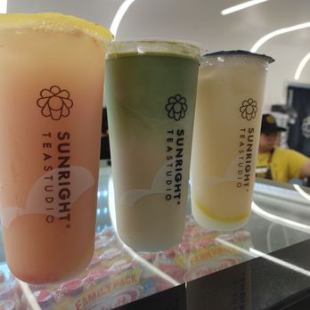 Sunright Tea Studio - Grapefruit Yakult, Matcha Oolong Milk Tea, Lemon Yakult - Bubble Tea Near Me - Las Vegas, Nevada Sunright Tea Studio - Grapefruit Yakult, Matcha Oolong Milk Tea, Lemon Yakult - Bubble Tea Near Me - Las Vegas, Nevada