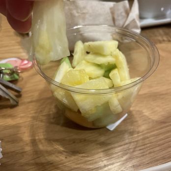 Panera Bread - Sad pineapple hard and gross - Sandwiches Near Me - Williamsburg, Virginia