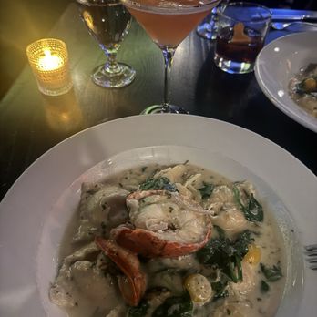 Lucca Restaurant & Bar - Lobster Ravioli! - Italian Near Me - Boston, Massachusetts
