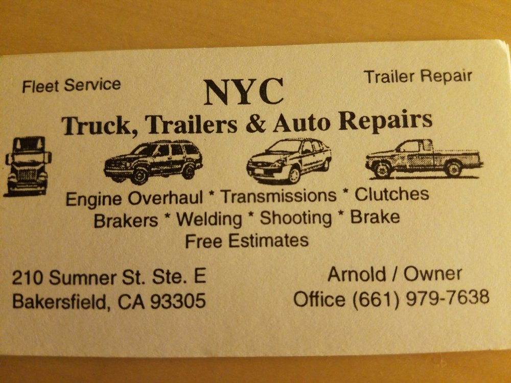 NYC TRUCKS TRAILERS & AUTO REPAIRS 10 Photos 210 Sumner St