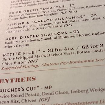 Chestnut - Menu June 2026 - New American Near Me - Asheville, North Carolina