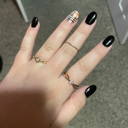 fall nails done by Kristy :)