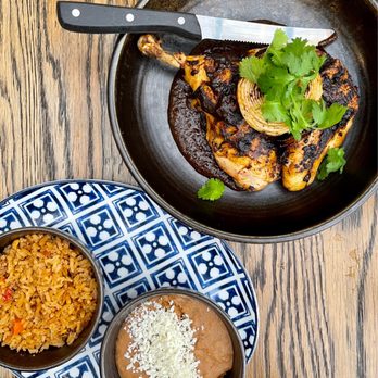 Teocalli Cocina - Pasilla Adobo Roasted Chicken (amazing) - Mexican Near Me - Lafayette, Colorado