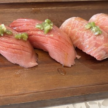 Kai Ola Sushi | Carlsbad - BLUEFIN CHUTORO and TORO nigiri with fresh wasabi - Sushi Bars Near Me - Carlsbad, California Kai Ola Sushi | Carlsbad - BLUEFIN CHUTORO and TORO nigiri with fresh wasabi - Sushi Bars Near Me - Carlsbad, California