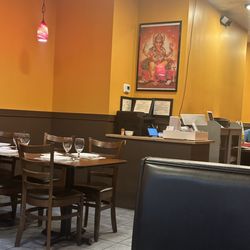 Namaste Indian Bistro - Inside the restaurant