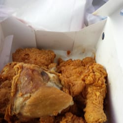 Church's Chicken - Overcooked Chicken