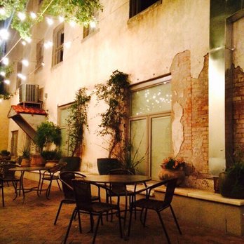 Century Bar and Grill - Lovely courtyard. - Bars Near Me - Alpine, Texas