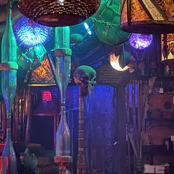 Hale Pele - Cool rum bottle float decor - Hawaiian Near Me - Portland, Oregon