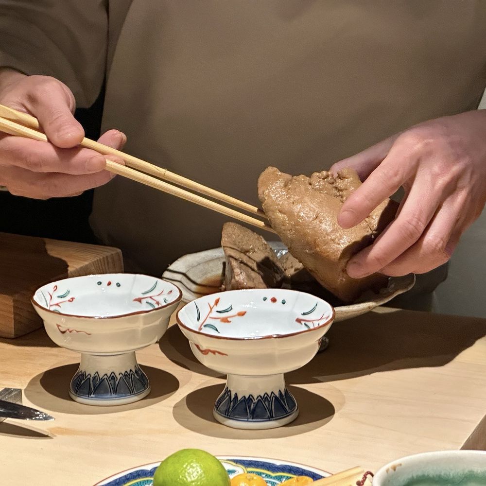 JoJi - Monkfish liver (special request) - Japanese Near Me - New York, New York JoJi - Monkfish liver (special request) - Japanese Near Me - New York, New York