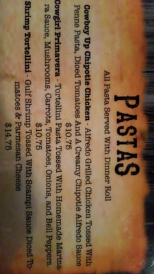 Menu photo 7 Cogburns Mesa, AZ