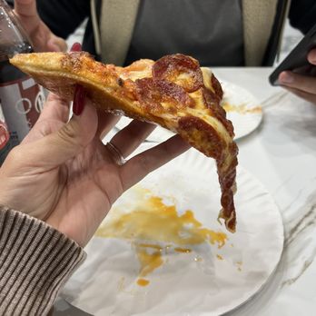 Beyond Pompeii Pizza - Greasy but TASTY pizza - Pizza Near Me - Leander, Texas