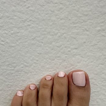 Tami-A Nails Salon - Polish is either going bad or application is bad. The polish shrunk - this is one day after. - Nail Salons Near Me - Honolulu, Hawaii