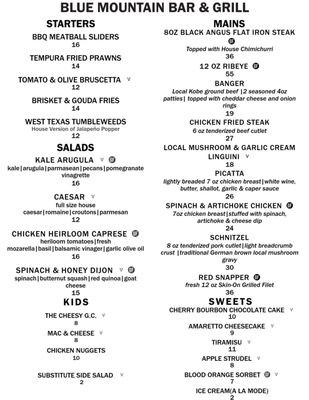 Menu photo 2 Blue Mountain Bar & Grill Fort Davis, TX Menu photo 2 Blue Mountain Bar & Grill Fort Davis, TX