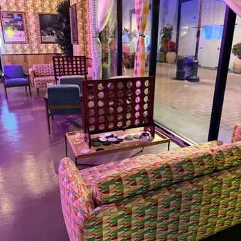 Holey Moley - Lobby area to play some games as you wait - Mini Golf Near Me - Irvine, California