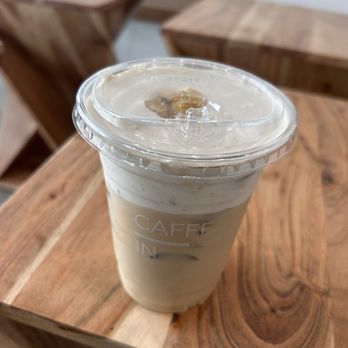 Caffe In Coffee Roasters - Banana Cream Top Latte - Coffee & Tea Near Me - Tustin, California