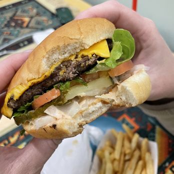 Crash Burger - 1/4lb Cheeseburger Combo Meal - Burgers Near Me - Montrose, Colorado Crash Burger - 1/4lb Cheeseburger Combo Meal - Burgers Near Me - Montrose, Colorado