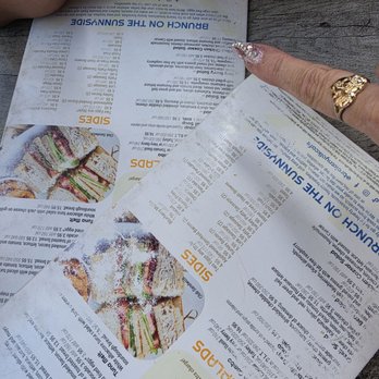 Broken Yolk Cafe - unreadable menus - Breakfast & Brunch Near Me - Rancho Cucamonga, California Broken Yolk Cafe - unreadable menus - Breakfast & Brunch Near Me - Rancho Cucamonga, California