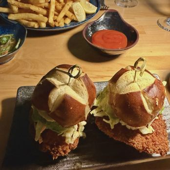 Blue Fusion Bistro - Chicken Katsu sliders - Sushi Bars Near Me - Blue Lake, California Blue Fusion Bistro - Chicken Katsu sliders - Sushi Bars Near Me - Blue Lake, California