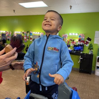 Kids Styles - He loves it ! - Hair Salons Near Me - Azusa, California Kids Styles - He loves it ! - Hair Salons Near Me - Azusa, California