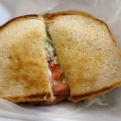 Spring Garden Bakery & Cafe - Grilled ham and Swiss