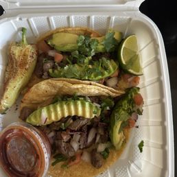 2 Tacos De Asada
