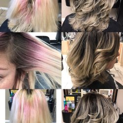 My Salon - Before and After shots of my hair.