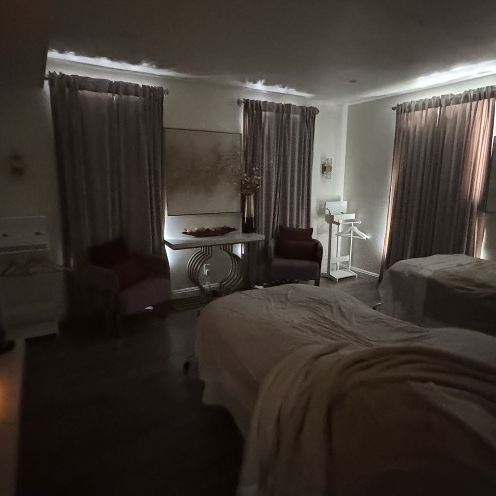 The Lux Day Spa - Massage room after my massage - Reflexology Near Me - Riverside, California The Lux Day Spa - Massage room after my massage - Reflexology Near Me - Riverside, California