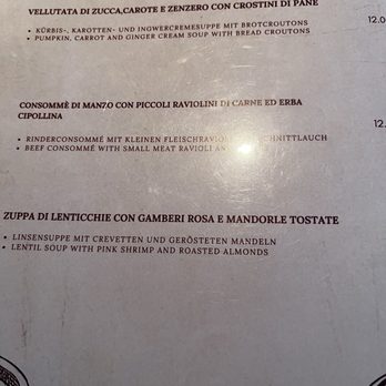 Cara Mia Ristaurante - Menu - Italian Near Me - Luzern