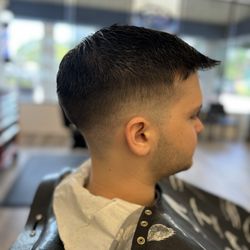 Bo’s Barber Shop - Mid drop fade!