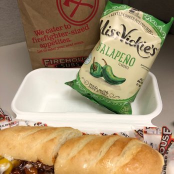 Firehouse Subs - Smokehouse Beef & Cheddar Brisket, after over 25 minutes waiting - Fast Food Near Me - Clive, Iowa Firehouse Subs - Smokehouse Beef & Cheddar Brisket, after over 25 minutes waiting - Fast Food Near Me - Clive, Iowa
