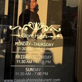Casa Kahlo - The lady who waited until I came out the restroom. - New Mexican Cuisine Near Me - Westbury, New York