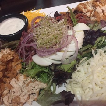 Park Lane Tavern - Cobb Salad with Fried Chicken, also delicious - Fish & Chips Near Me - Hampton, Virginia Park Lane Tavern - Cobb Salad with Fried Chicken, also delicious - Fish & Chips Near Me - Hampton, Virginia