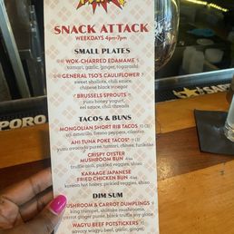 Happy Hour menu Happy Hour menu