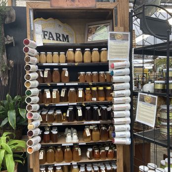 Garden Supply Company - Honey in glass jars of various sorts - Nurseries & Gardening Near Me - Cary, North Carolina